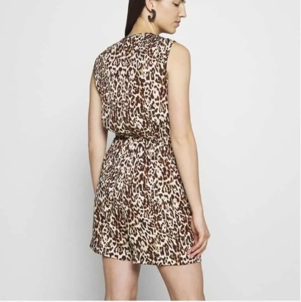 NWT Banana Republic Leopard Print Utility Romper Size 20 - Picture 3 of 13